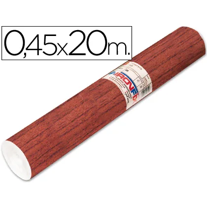 Rollo Adhesivo Aironfix Madera Oscuro 67183 Rollo de 20 M