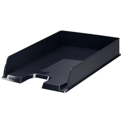 ESSELTE Bandeja Sobremesa Esselte Europost Opaca Color Negro Vivida 254X61X350 MM