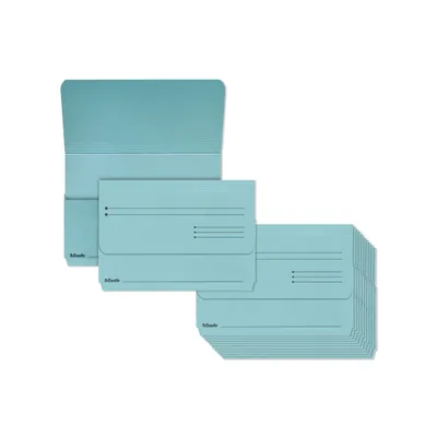 ESSELTE Subcarpeta Cartulina Esselte Pocket Folio Color Azul 275 GR
