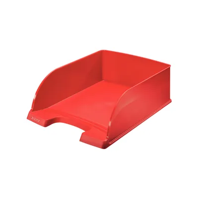 LEITZ Bandeja Sobremesa Leitz Plus Jumbo Gran Capacidad Color Rojo 255X103X357 MM