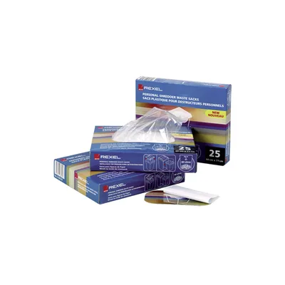 REXEL Bolsa de Residuos Rexel Reciclable para Destructora As 100 115 L Pack de 100 Unidades