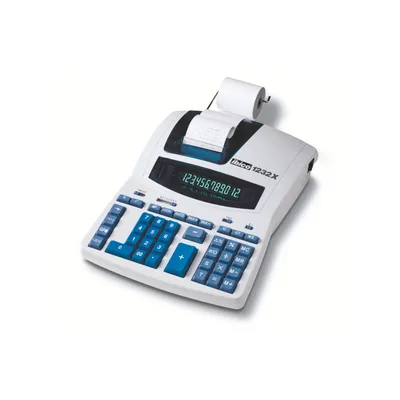IBICO Calculadora Ibico 1232X Impresora Pantalla Fluor Papel 57 MM 12 Digitos Impresion Bicolor
