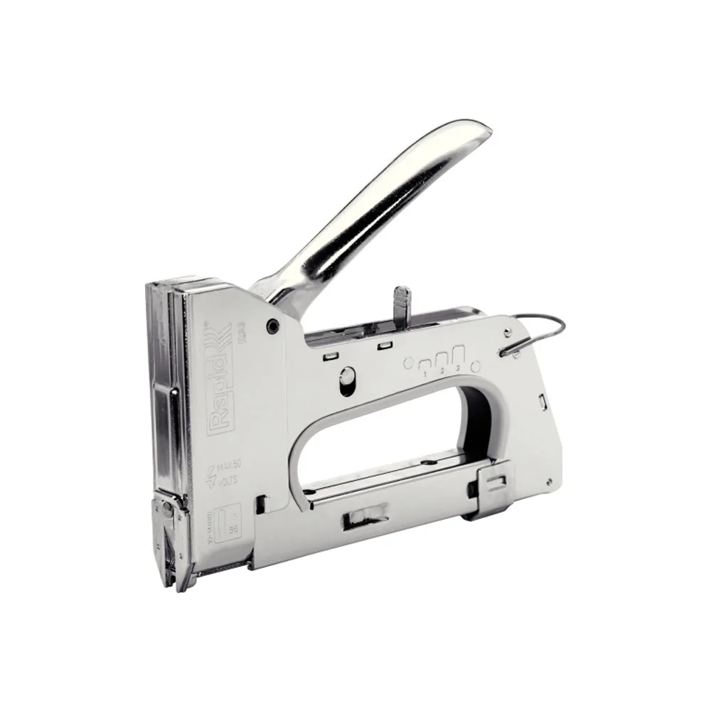 Grapadora Rapid Clavadora R36 Cromada Usa Grapas N 36