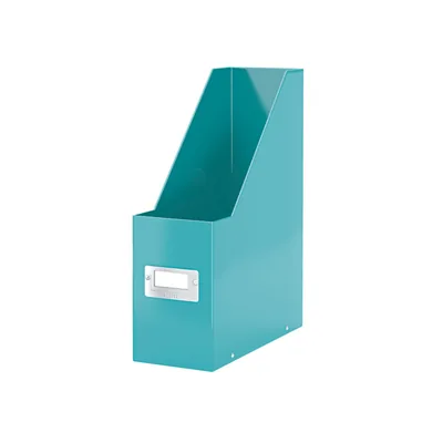 LEITZ Revistero Leitz Click & Store Carton Forrado Color Turquesa 103X170X235 MM