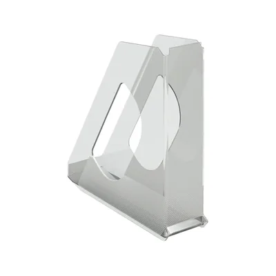 ESSELTE Revistero Esselte Europost Plastico Color Transparente Cristal 72X256X260 MM