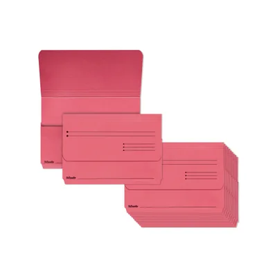 ESSELTE Subcarpeta Cartulina Esselte Pocket Folio Color Rosa 275 GR