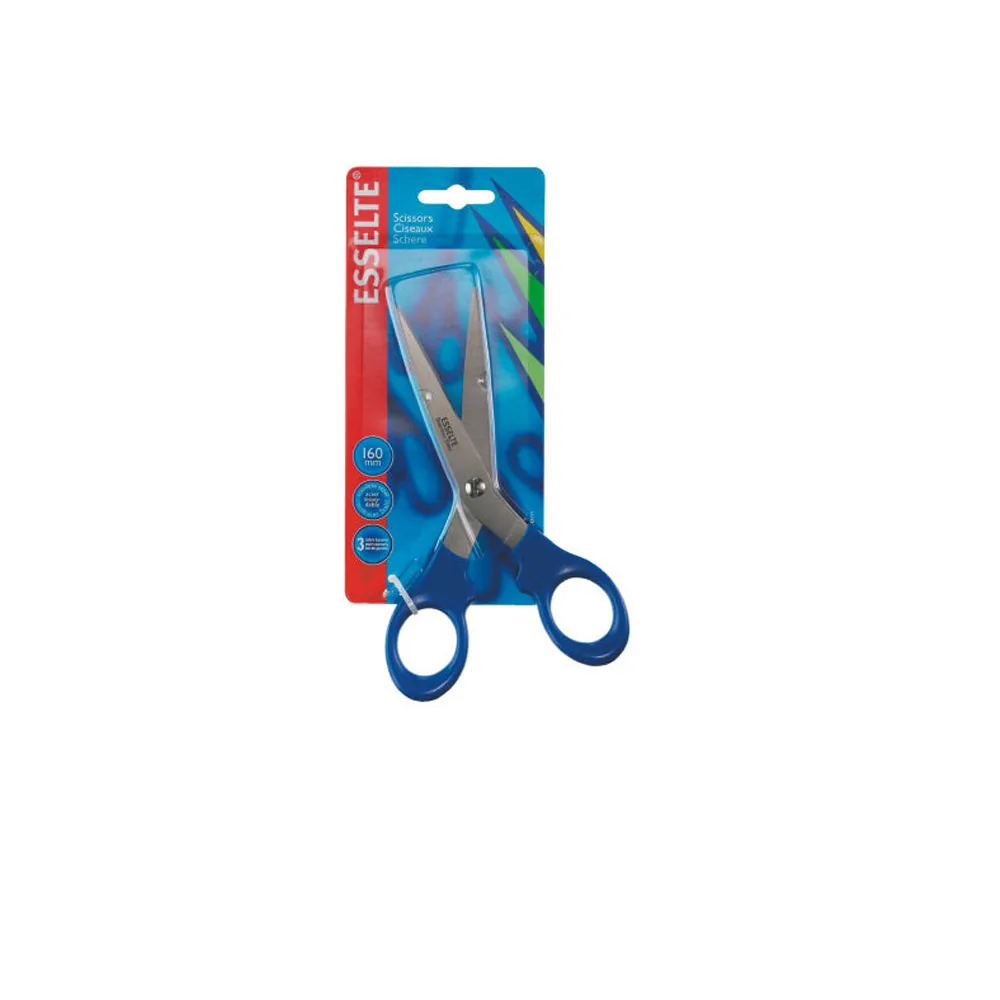 Tijera Esselte Gama Premium 160 MM Color Azul