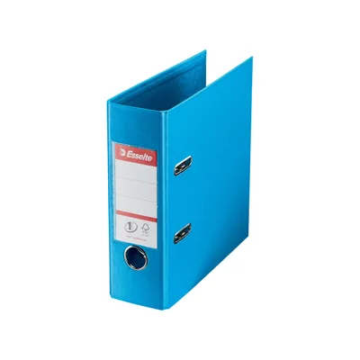ESSELTE Archivador de Palanca Esselte N 1 DIN A5 Carton Forrado Lomo 75 MM Color Azul Vivida