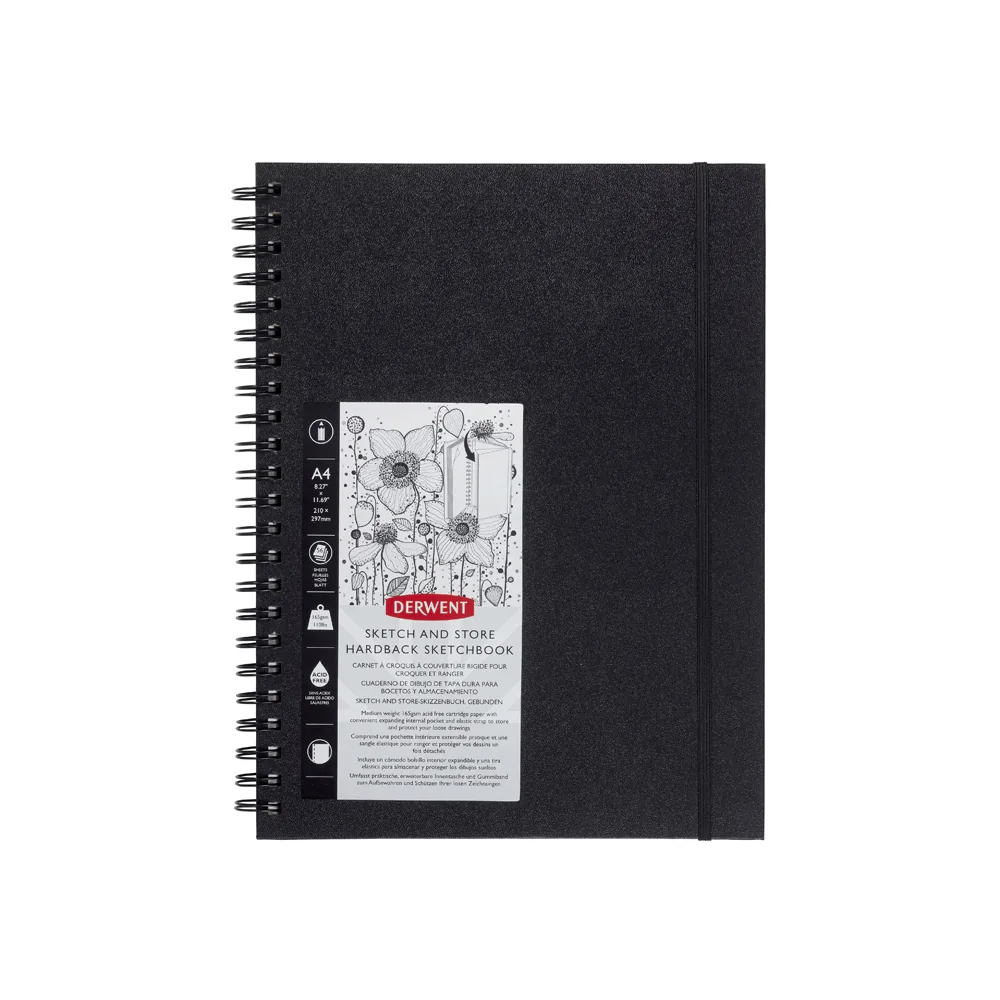 Bloc de Bocetos Derwent DIN A4 56 Hojas 165 G