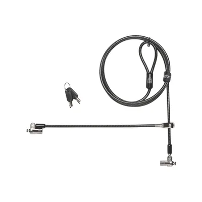 KENSINGTON Candado Kensington con Llave Microsaver 2.0 Twin Doble para Ordenadores Portatiles