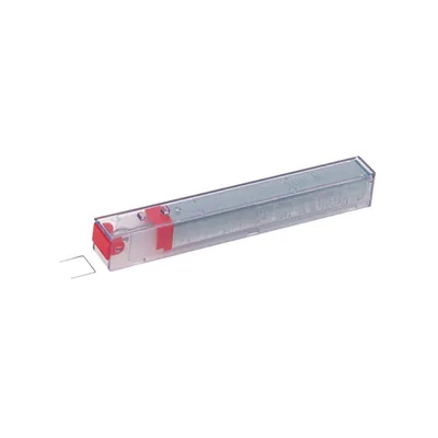 LEITZ Grapas Leitz K12 Galvanizadas Rojo Caja de 5 Cartuchos