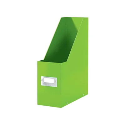 LEITZ Revistero Leitz Click&store Carton Plastificadora Color Verde 103X330X253 MM