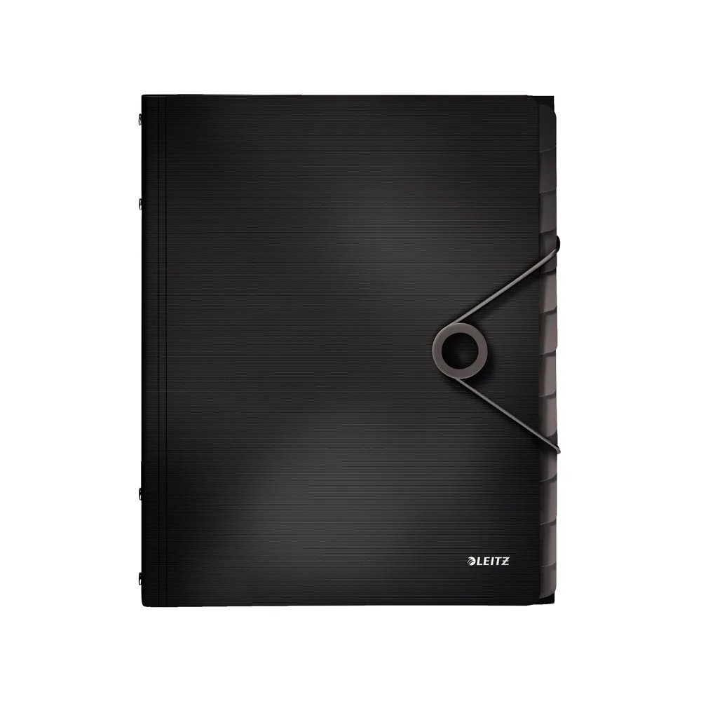 Carpeta Clasificadora Leitz Solid Polipropileno 12 Separadores DIN A4 Color Negro