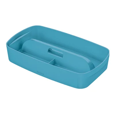 LEITZ Bandeja Organizadora Leitz Mybox Cosy Pequeña con Asa Color Azul
