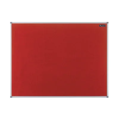 NOBO Tablero de Anuncios Nobo Essence Fieltro Rojo 1200X900 MM