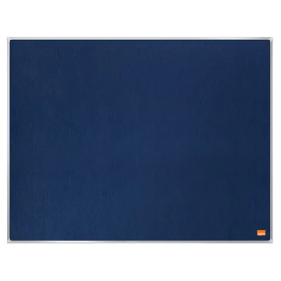 NOBO Tablero de Anuncios Nobo Impression Pro Fieltro Azul 600X450 MM