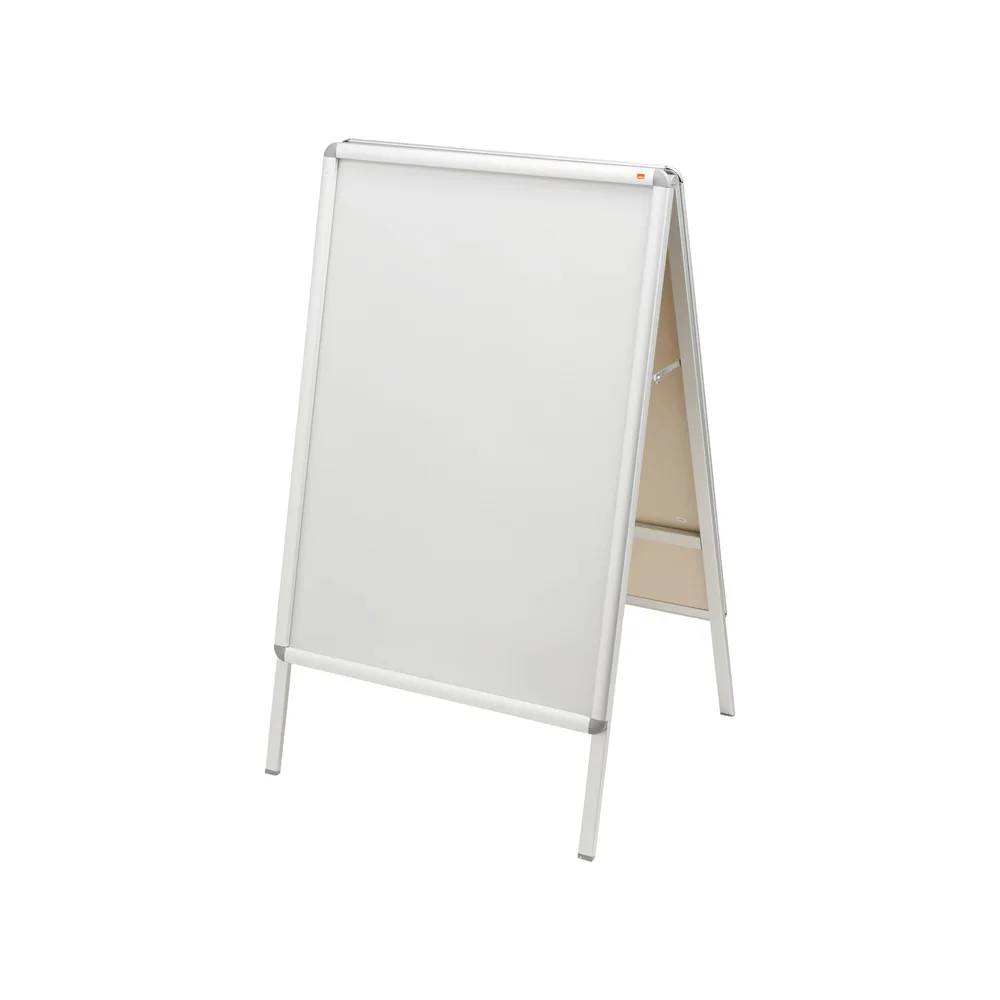 Caballete Publicitario Nobo A-board Premium Plus Marco Aluminio a Presion 700X1000 MM