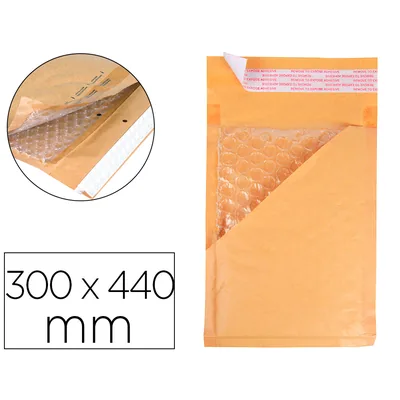 Q-CONNECT Sobre Burbujas Crema Q-Connect J/6 300 X 440 MM