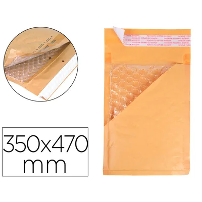 Q-CONNECT Sobre Burbujas Crema Q-Connect K/7 350 X 470 MM