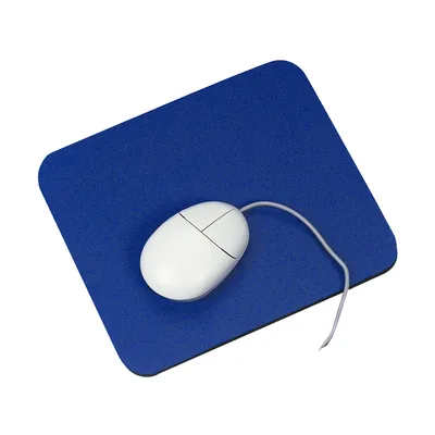 Q-CONNECT Alfombrilla para Raton Basic Q-Connect Azul 260X220X6 MM
