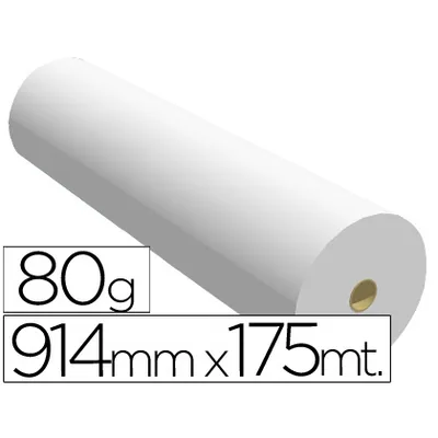 SPRINTJET Papel Reprografia para Plotter 914MMX175MT 80 G