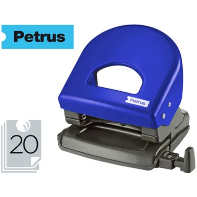 PETRUS Taladrador Petrus 62 Color Azul Capacidad 20 Hojas