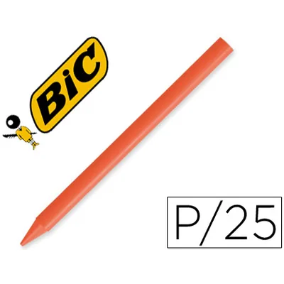 PLASTIDECOR Lapices Plastidecor Unicolor NARANJA-12 Caja con 25 Lapices