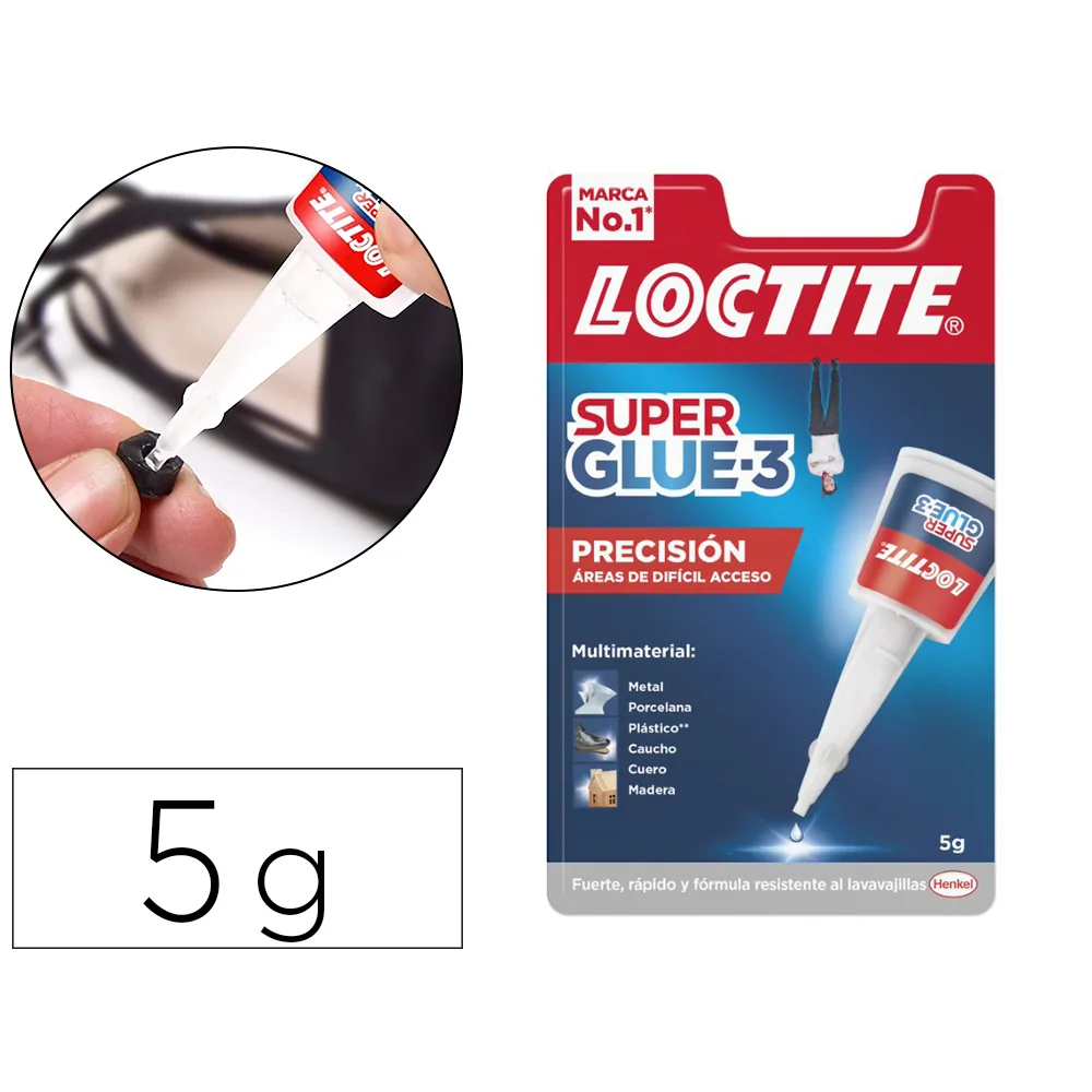 Pegamento Loctite 5 G Adhesivo Instantaneo Precision Unidad