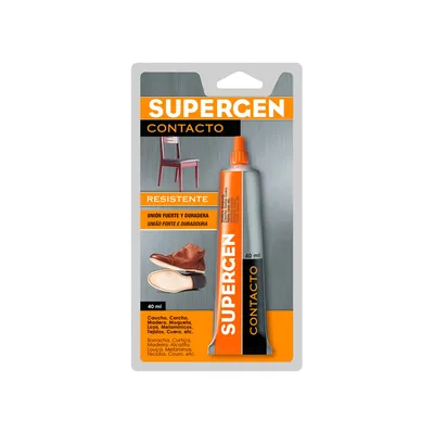 SUPERGEN Pegamento Supergen Contacto 40 ML Unidad