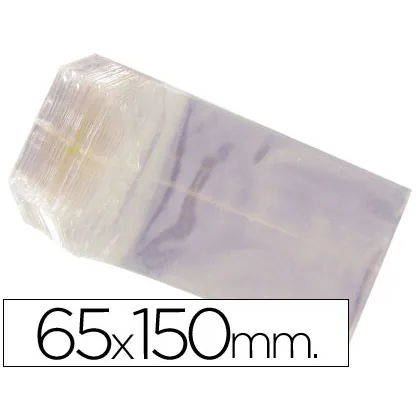 Bolsa Celofan 65X150 MM Paquete 100 Unidades