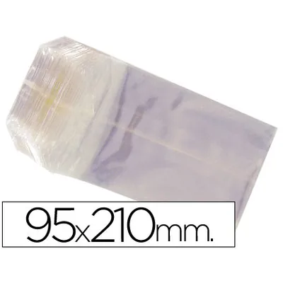BLANCA Bolsa Celofan 95X210 MM Paquete 100 Unidades
