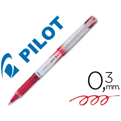 PILOT Rotulador Pilot Roller V-ball Grip Rojo 0.5 MM