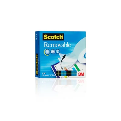 SCOTCH Cinta Adhesiva Scotch Magic Invisible Removible 33 M X 19 MM