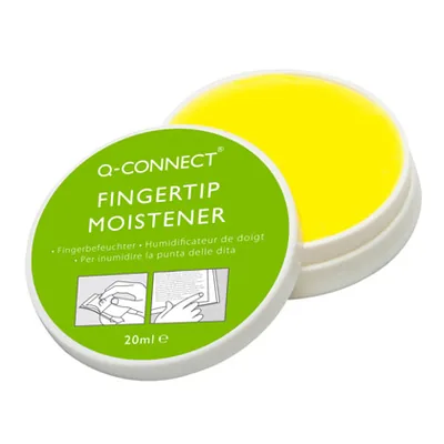 Q-CONNECT Humedecedor de Dedos Q-Connect para Pasar Paginas y Contar Billetes Envase de 20 ML