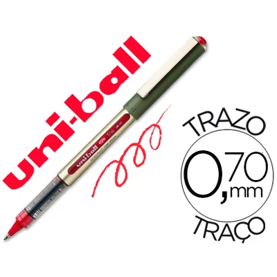 UNIBALL Rotulador Uni-ball Roller UB-157E Rojo 0,7 MM Unidad