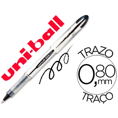 UNIBALL Rotulador Uni-ball Roller UB-200 Vision Negro 0,8 MM -unidad