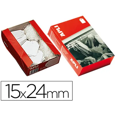 APLI Etiquetas Colgantes Apli 388 15X24 MM Caja de 1000 Unidades