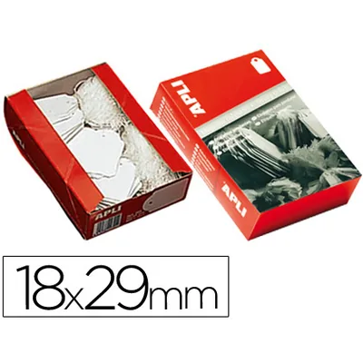 APLI Etiquetas Colgantes Apli 389 18X29 MM Caja de 1000 Unidades