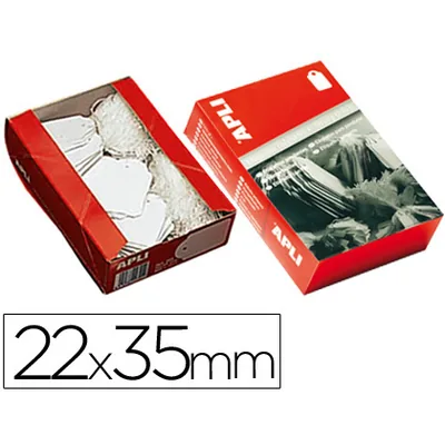 APLI Etiquetas Colgantes Apli 390 22X35 MM Caja de 500 Unidades