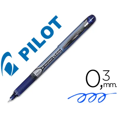 PILOT Rotulador Pilot Punta Aguja V-5 Grip Azul 0.5 MM