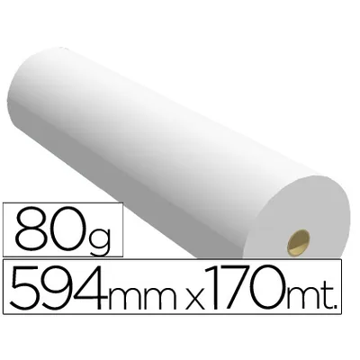 NAVIGATOR Papel Reprografia Ppc para Plotter 594X170MT 80 G