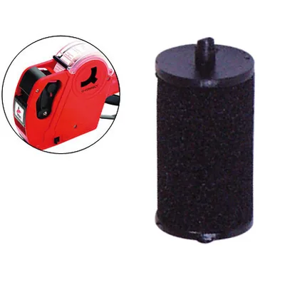 Q-CONNECT Rodillo Entintador Q-Connect 20 MM Tinta Color Negro para Etiquetadora Q-Connect KF00712
