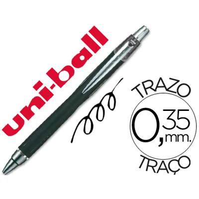 UNIBALL Boligrafo Uni-ball Jetstream SXN-210 Retractil Tinta Hibrida Color Negro
