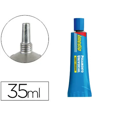 IMEDIO Pegamento Imedio Universal Transparente Banda Azul 35 ML Unidad