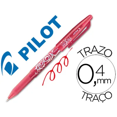 PILOT Boligrafo Pilot Frixion Borrable Rojo