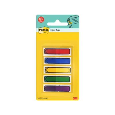 POST-IT Banderitas Separadoras Flechas Dispensador Colores Brillantespost-it Index 684ARR1 100 Banderitas