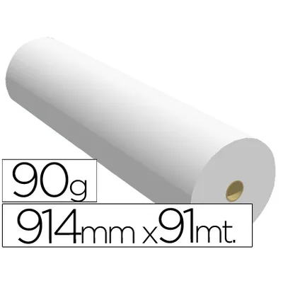 NAVIGATOR Papel Reprografia para Plotter 914MMX91MT 90 G Impresion Ink-jet