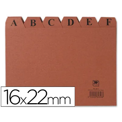 CSP Indice Fichero Carton Nº5 160X220 MM