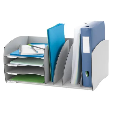 PAPERFLOW Organizador de Armario Paperflow Gris Poliestireno 245X543X340 MM