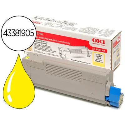 OKI Toner Oki C5600/5700 Amarillo -2.000 Pag-